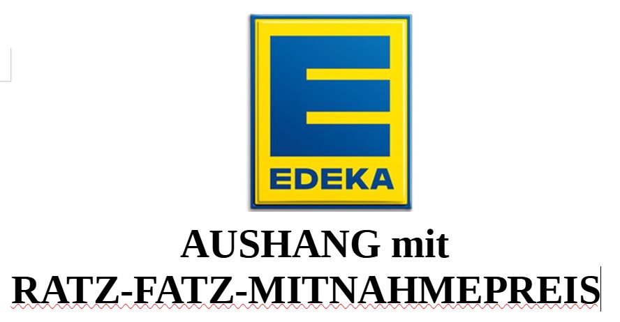 P2C - PROJEKT 2.CHANCE - EDEKA-Aushang